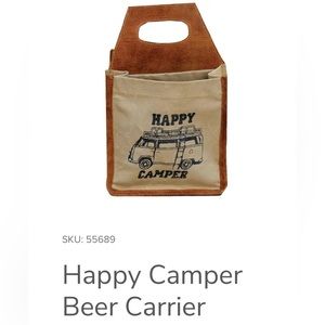 Clea Ray Happy Camper Beer Holder